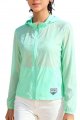Light Green UV Protection Hooded Sun Jacket